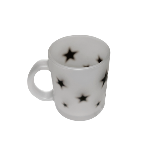 ylwmug2343422 you like what Black Star Glass Mug Matte