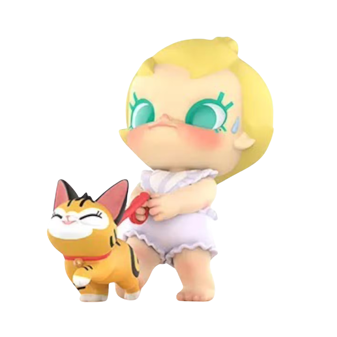 - Pop Mart Baby Molly & Baby Tabby Series Figures Wait For Me (Opened Case)