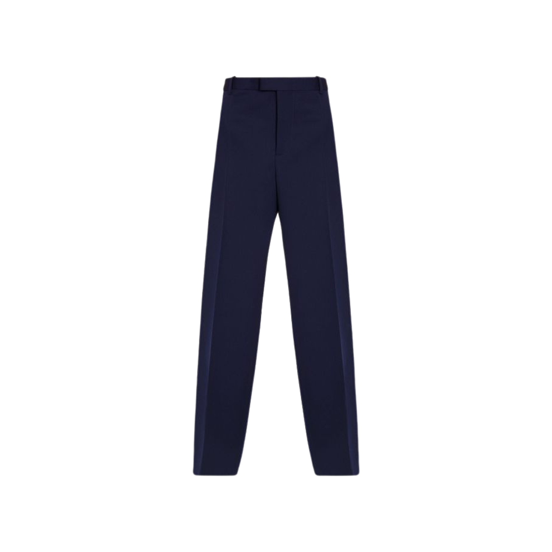 743466VKIS04121 (W) Bottega Veneta Wool Tailored Trousers Navy