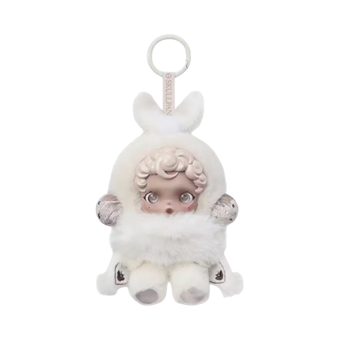 팝마트 스컬판다 렝프레시오니즘 시리즈 플러시 돌 안개 (개봉 박스)(Pop Mart Skullpanda L’Impressionnisme Series Plush Doll Mist (Opened Case))