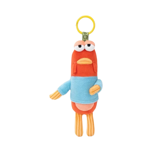 - Pop Mart Bikini Bottom Buddies Whimsical Plush Limp Fish (Opened Case)