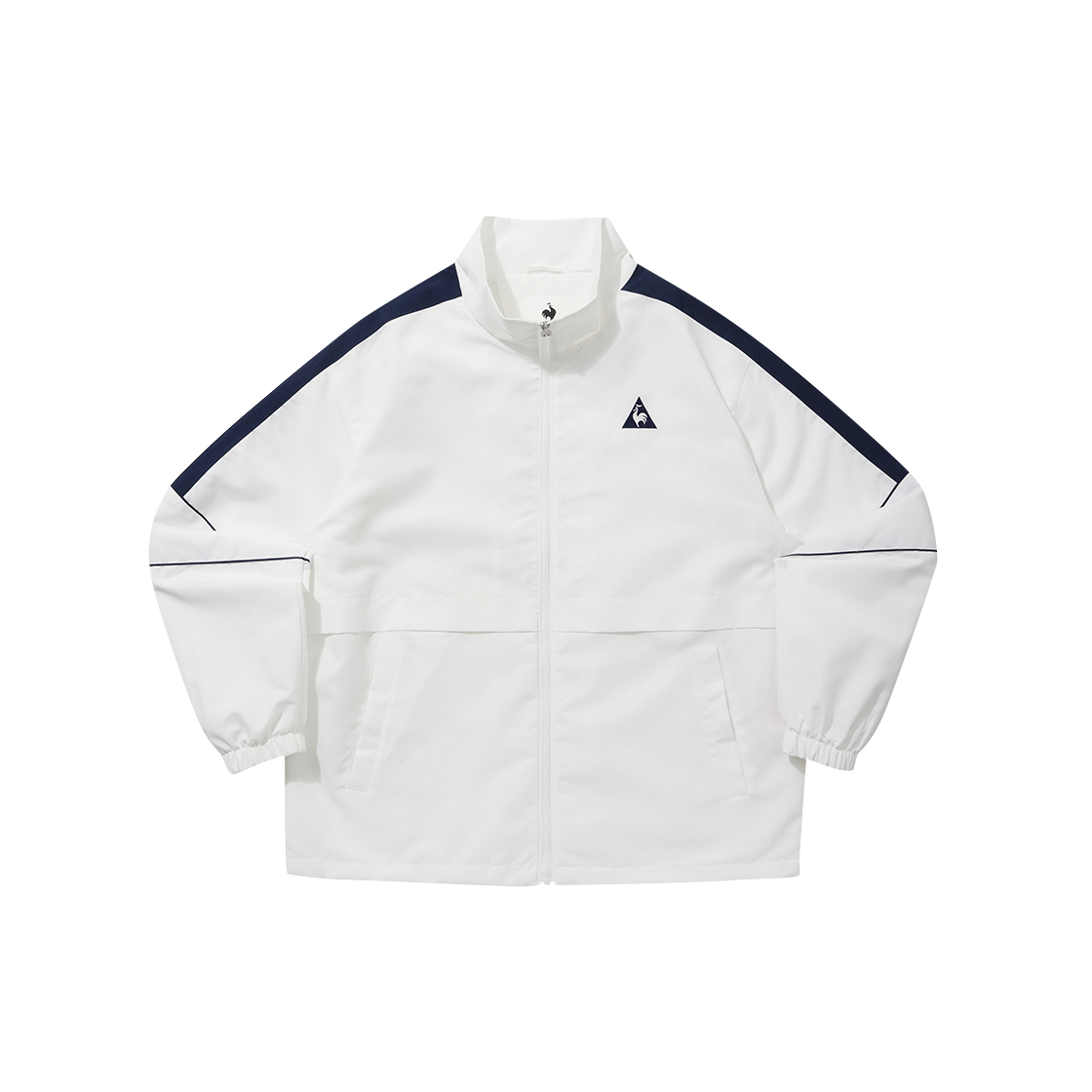QQ123JJK22_OWT0 le coq sportif (Online Exclusive) Deux Stand Neck Jacket Off-White