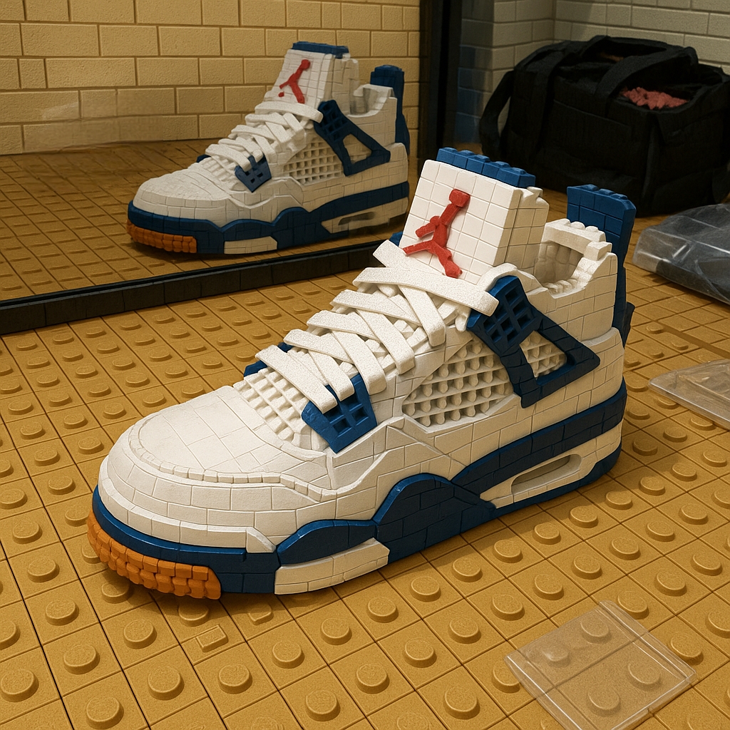 Jordan 4 x Nike SB Retro SP Navy 착용 스타일