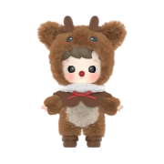 Pop Mart Hacipupu Snuggle With You Series Figures Ding Dong Reindeer (Opened Case)