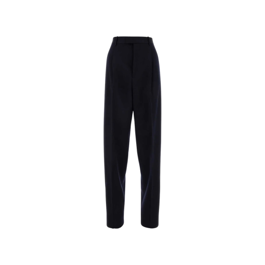 (W) Bottega Veneta Straight Leg Trousers Navy