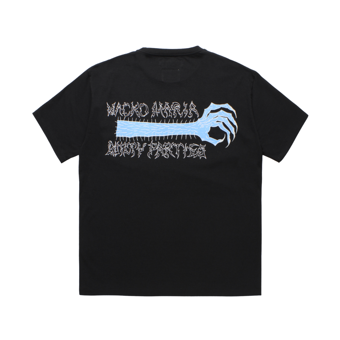 6275 Wacko Maria x Neckface Washed Heavy Weight T-Shirt Black