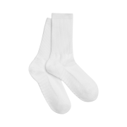 LI2 Airycool Crew Socks White