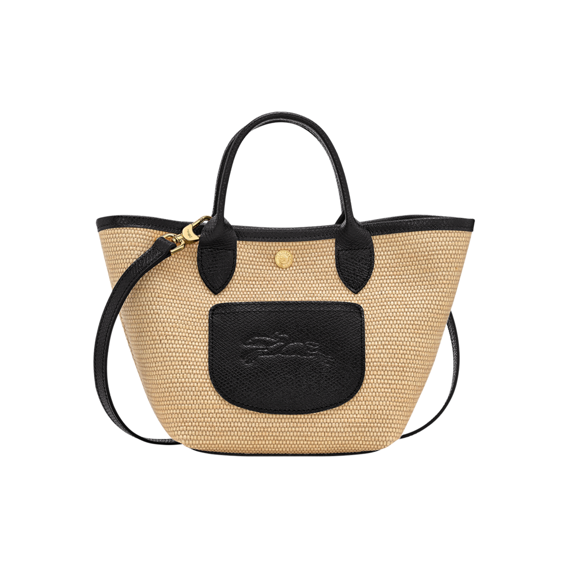 롱샴 르 플리아쥬 XS 베스킷백 블랙(Longchamp Le Pliage XS Basket Bag Black) - 1