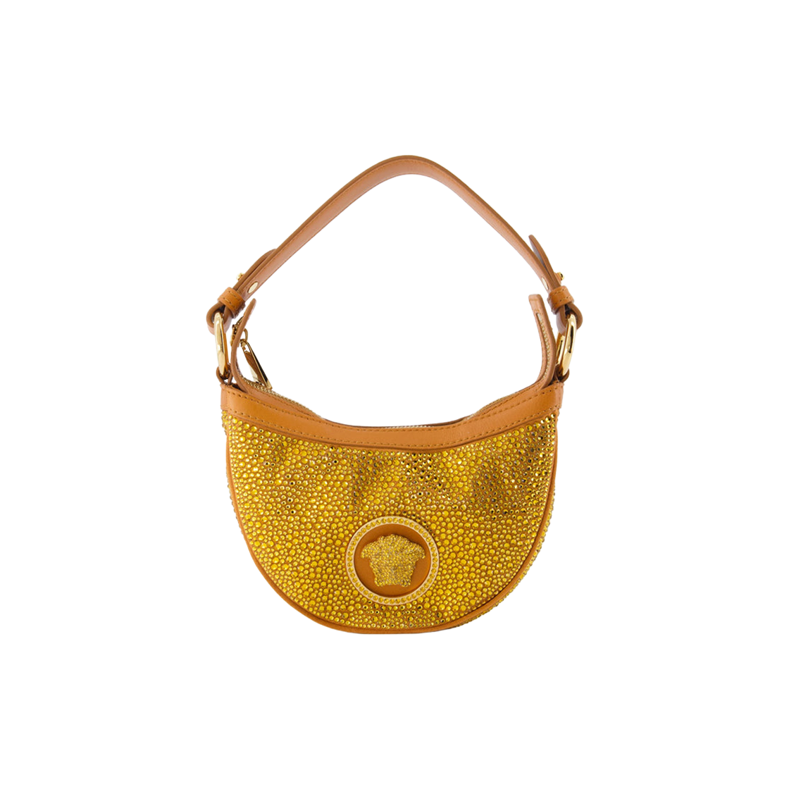 1009819-1A06487-1NA6V Versace Repeat Hobo Bag Gold