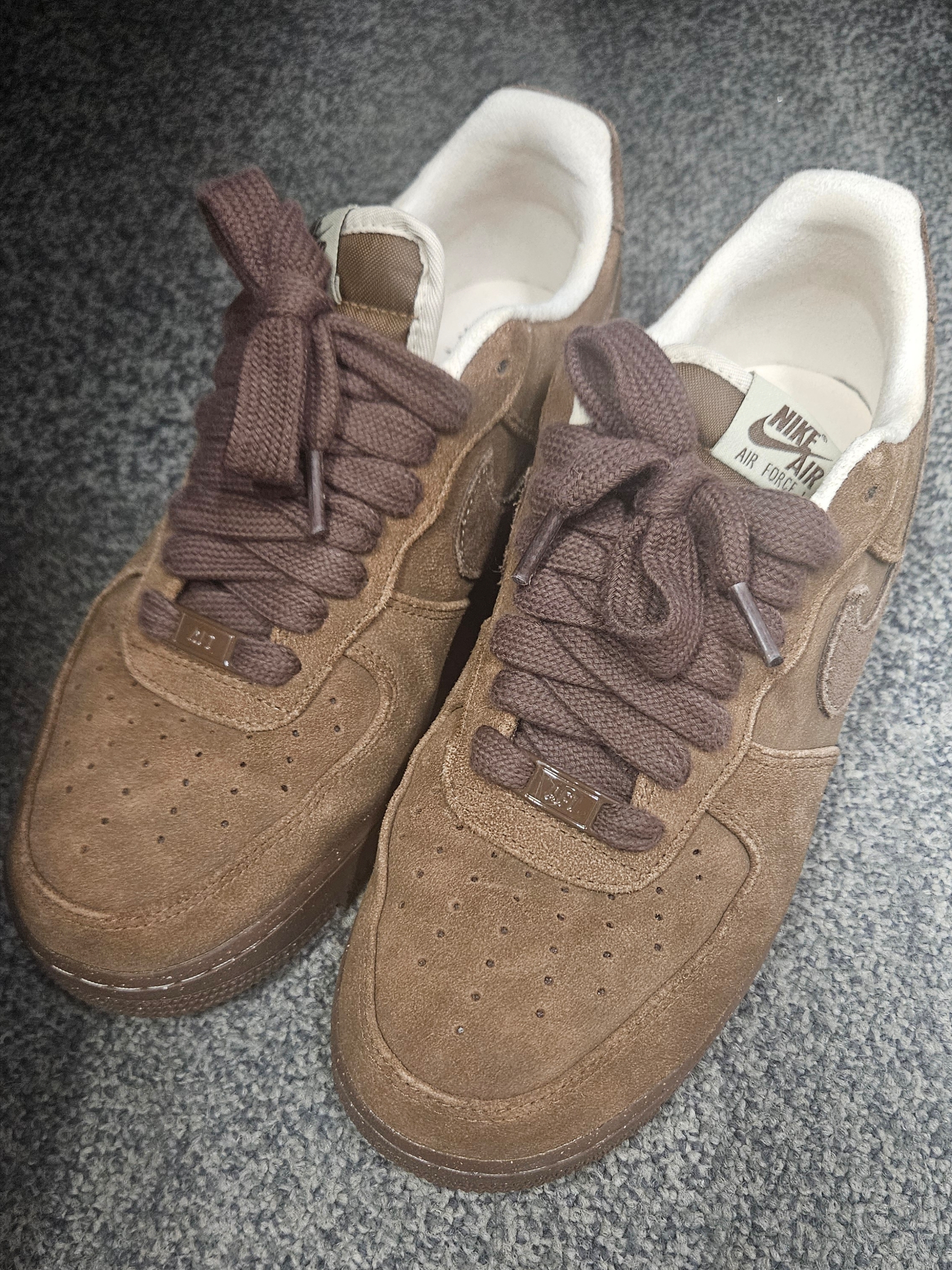 (W) Nike Air Force 1 '07 Cacao Wow 착용 스타일