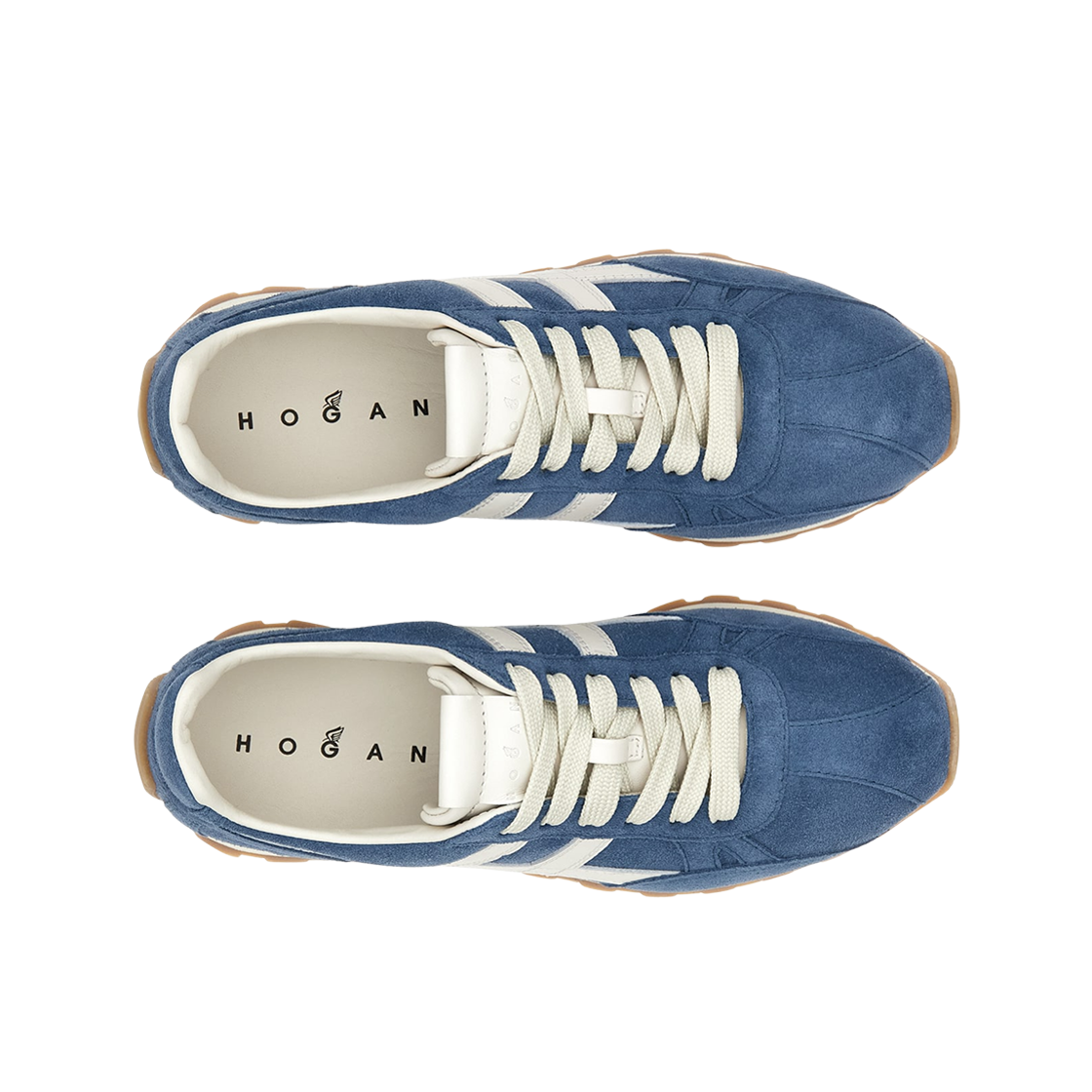 (W) 호간 86er 스니커즈 라이트 블루((W) Hogan 86er Sneakers Light Blue) - 2