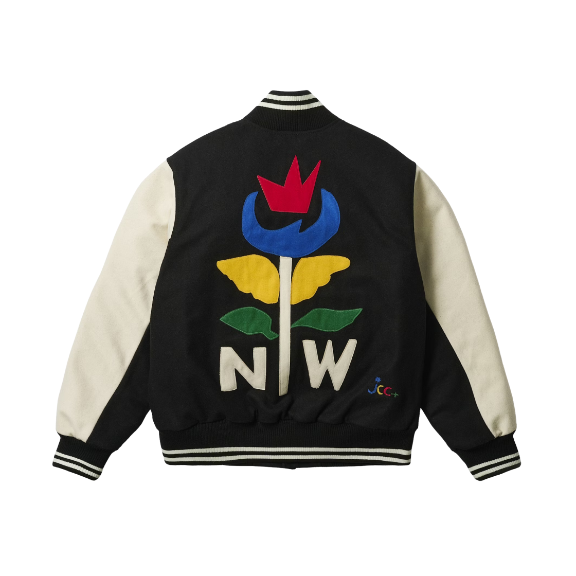 팔라스 x JCC+ 바시티 자켓 블랙 - 25SS(Palace x JCC+ Varsity Jacket Black - 25SS) - 3
