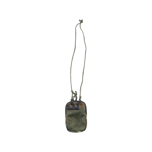 GP0183WD YMCL KY GP0183 Neck Mesh Pouch Woodland