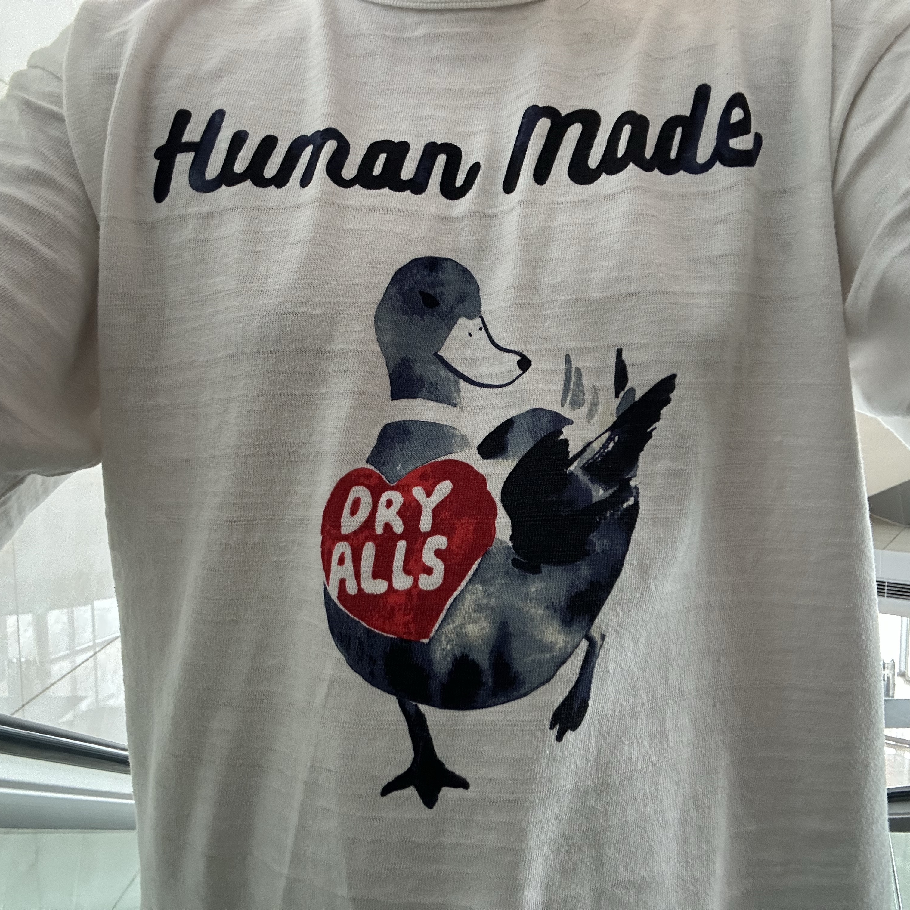 Human Made Graphic T-Shirt #3 White 착용 스타일