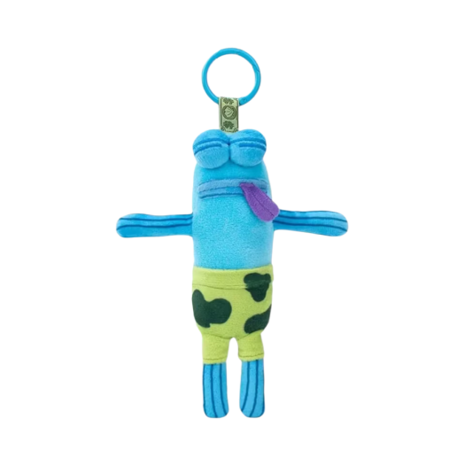 Pop Mart Bikini Bottom Buddies Whimsical Plush Flat Fish (Opened Case)