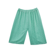 [3% 적립] AONE Seersucker 3/4 Pajama Pants Mint