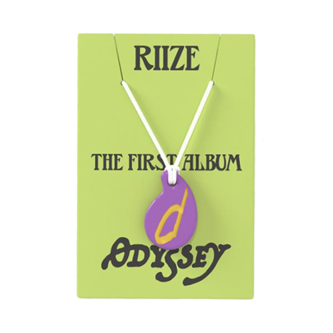 라이즈 x 썬러브 오디세이 1집 앨범 펜던트 D Ver. (랜덤 포토카드 1개입)(Riize x Sunlove Odyssey The 1st Album Pendant D Ver. (1 Blind Photocard)) - 1
