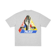 Palace x JCC+ T-Shirt Grey Marl - 25SS
