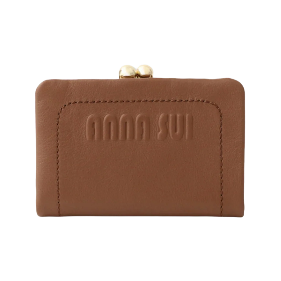 - Anna Sui Penny Loafer Small Wallet Camel