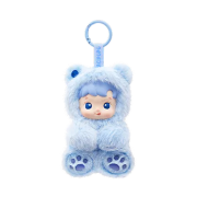 Pop Mart Hacipupu Gummy Bear Series Vinyl Plush Pendant Blueberry Flavor (Opened Case)