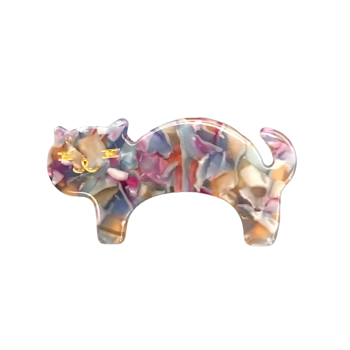 - (W) Anna Sui Cat Hair Clamp Rainbow