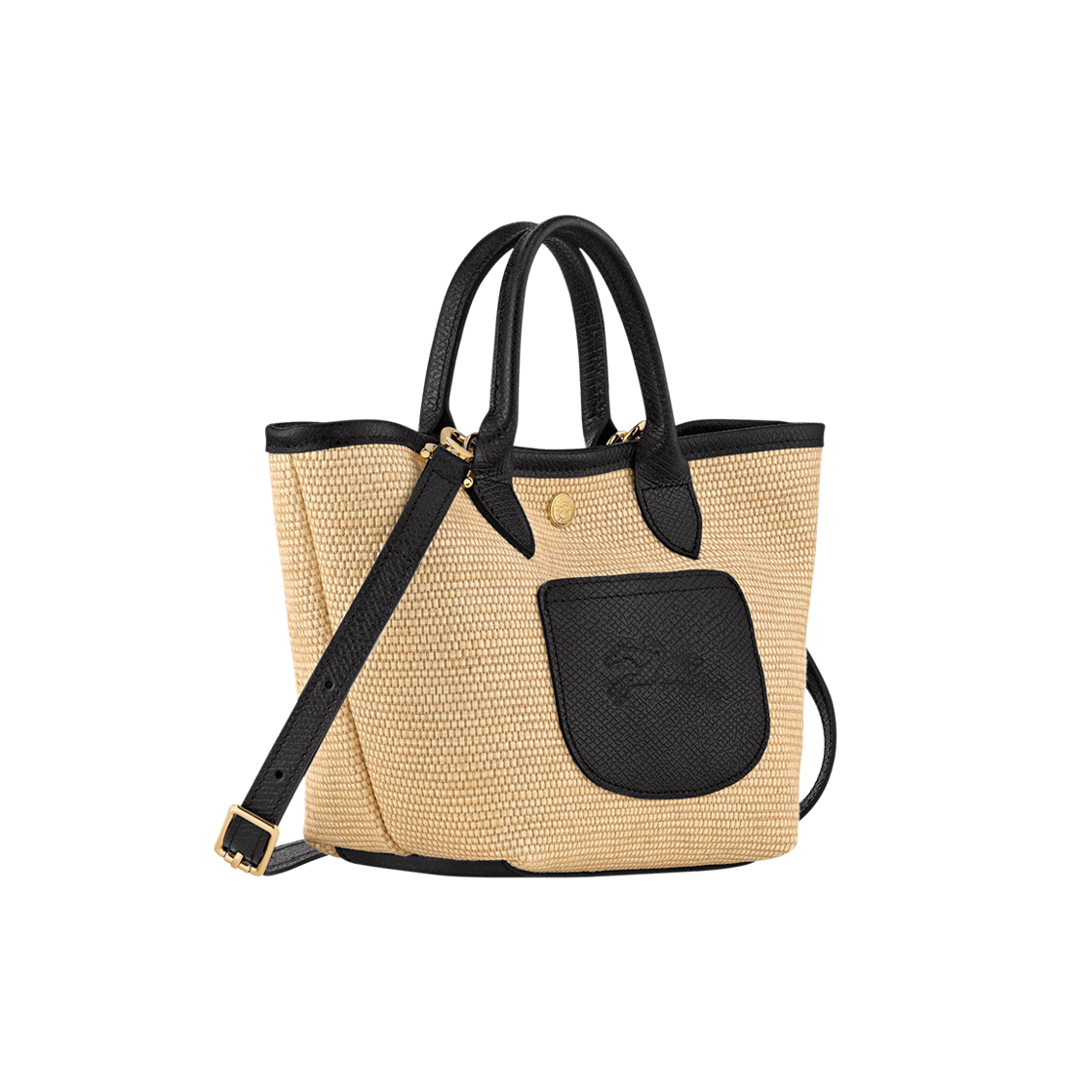 롱샴 르 플리아쥬 XS 베스킷백 블랙(Longchamp Le Pliage XS Basket Bag Black) - 2