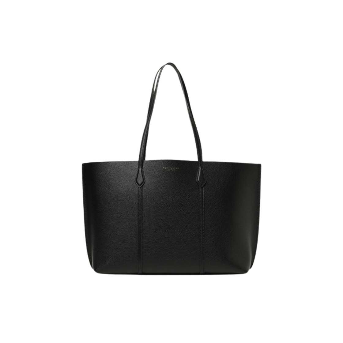 169476-001 Tory Burch Leather Perry Tote Bag Black