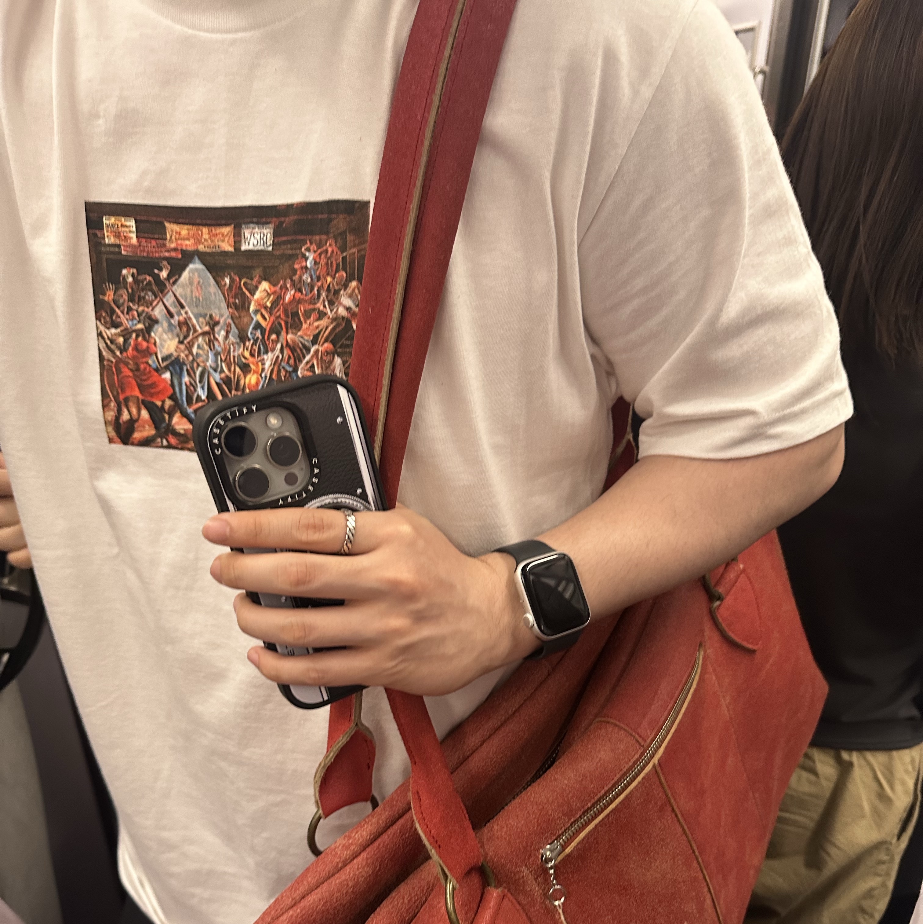 Supreme x Ernie Barnes T-Shirt White - 25SS 착용 스타일