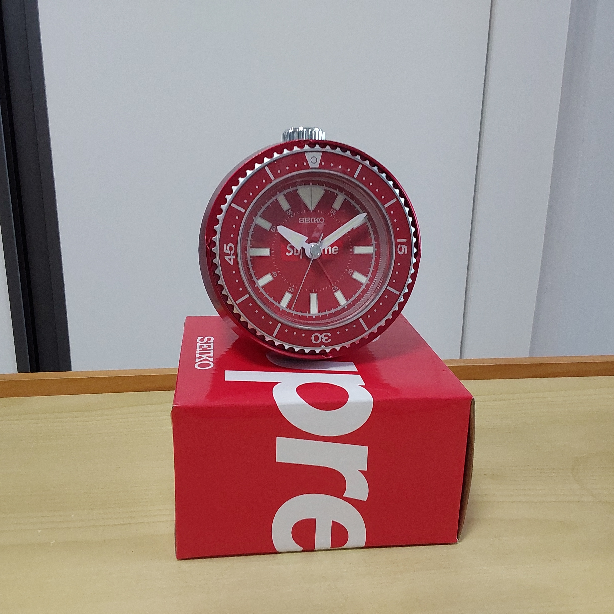 슈프림 x 세이코 마이 알람 클락 레드 - 25SS | Supreme | KREAM