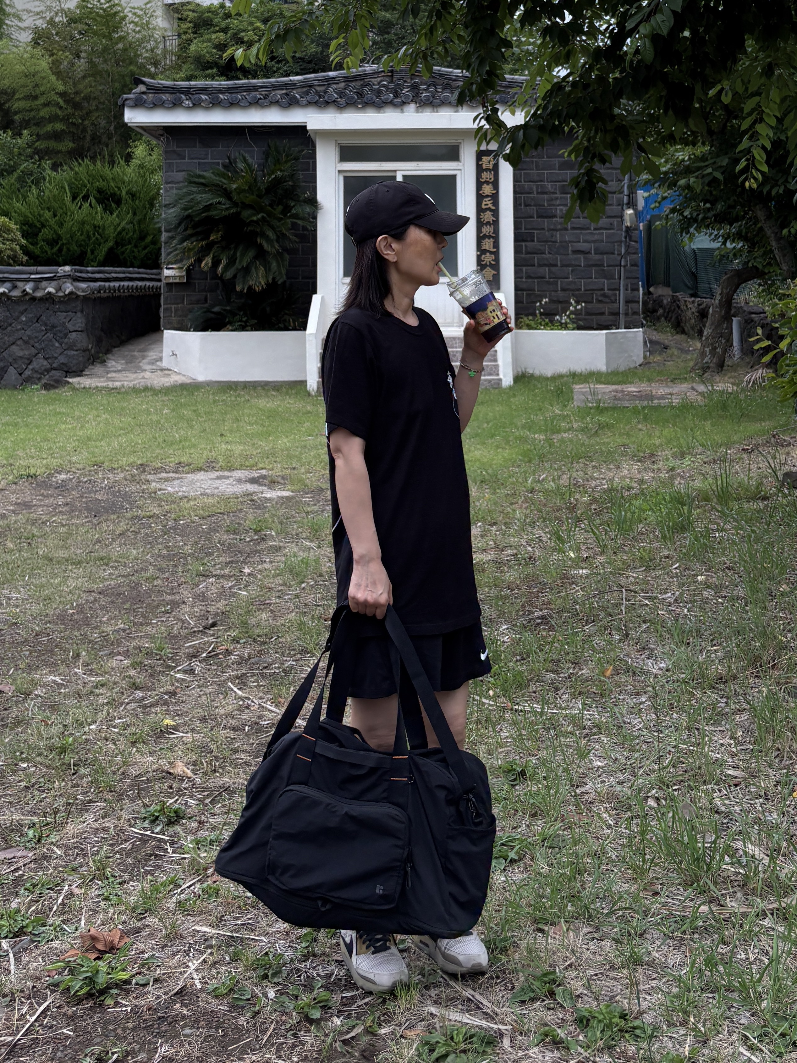 Stussy 8 Ball T-Shirt Black - 22SS 착용 스타일 - 3