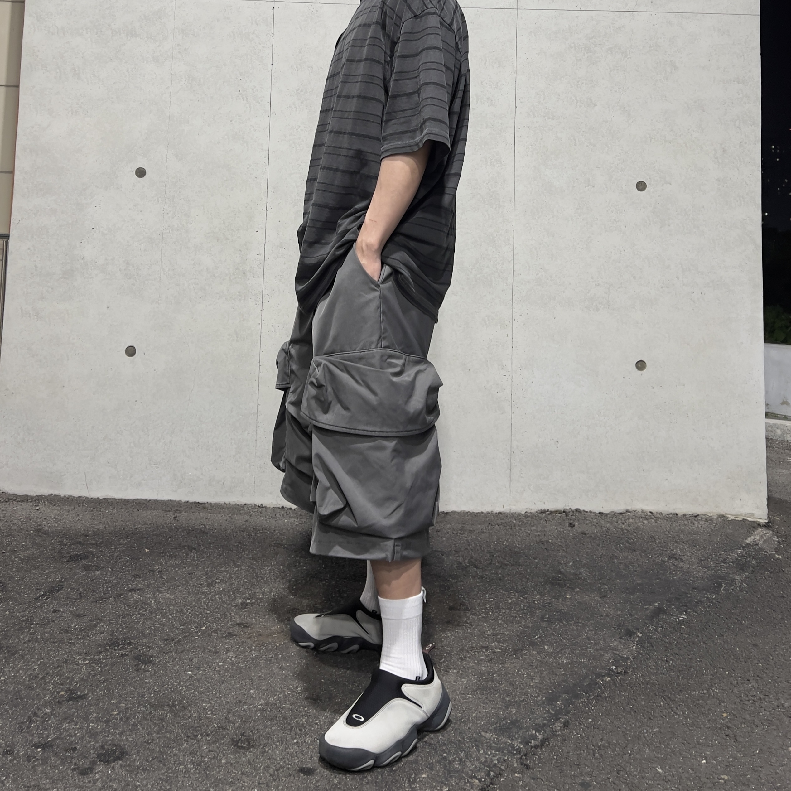 Oakley Factory Team x Brain Dead Flesh White Birch, Oakley Factory Team x Brain Dead Flesh Milk Black 착용 스타일 - 6