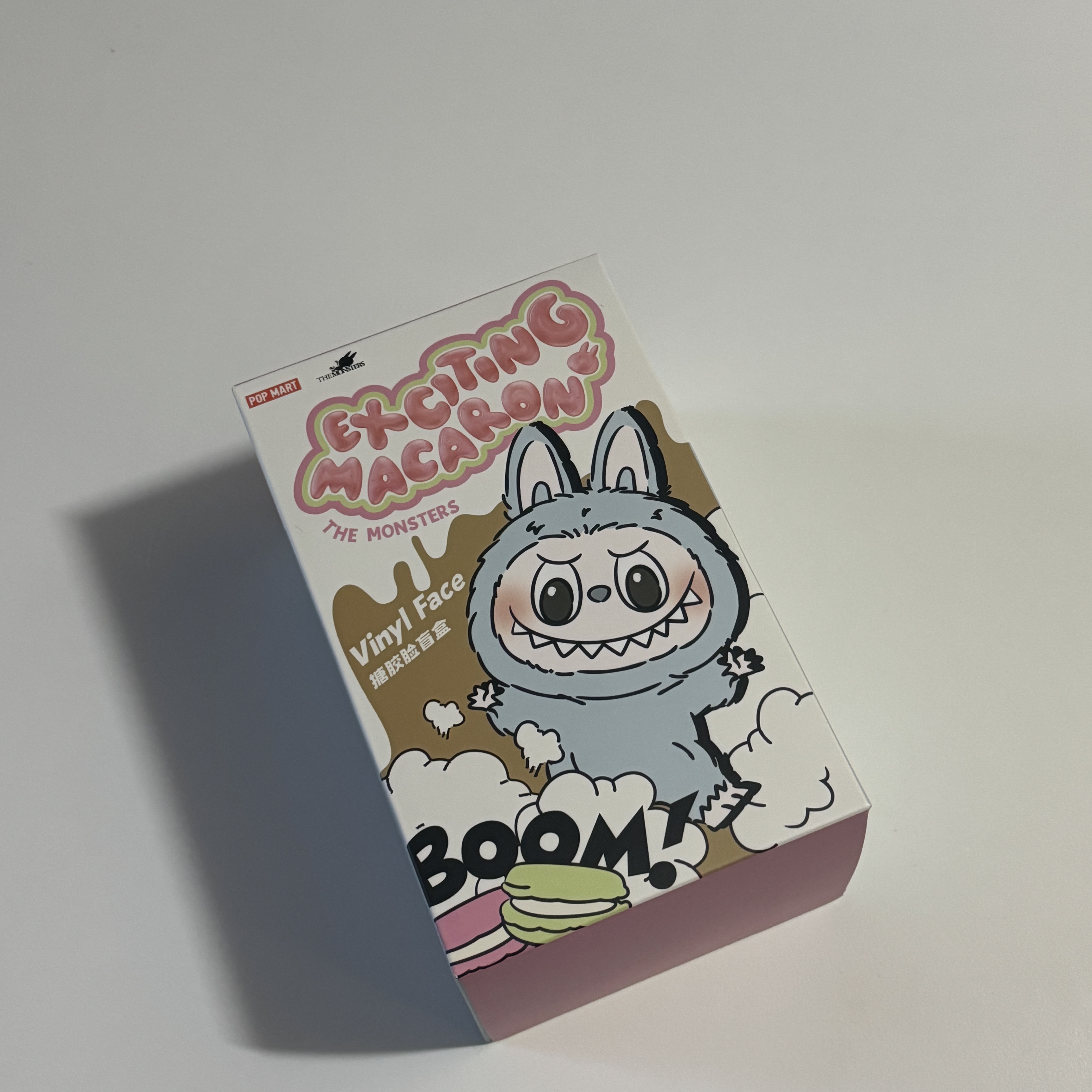 Pop Mart The Monsters Labubu Tasty Macarons Series Sealed Case (1 Blind Box) 착용 스타일 - 1