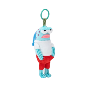 Pop Mart Bikini Bottom Buddies Whimsical Plush Cool Fish (Opened Case)