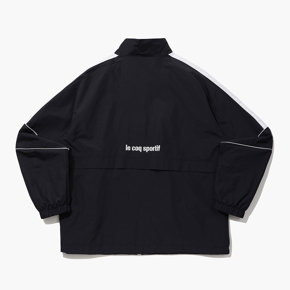 르꼬끄 스포르티브 (온라인전용) 유니 듀스 루즈핏 자켓 - 블랙(QQ123JJK22)(le coq sportif (Online Exclusive) Deux Stand Neck Jacket Black) - 3