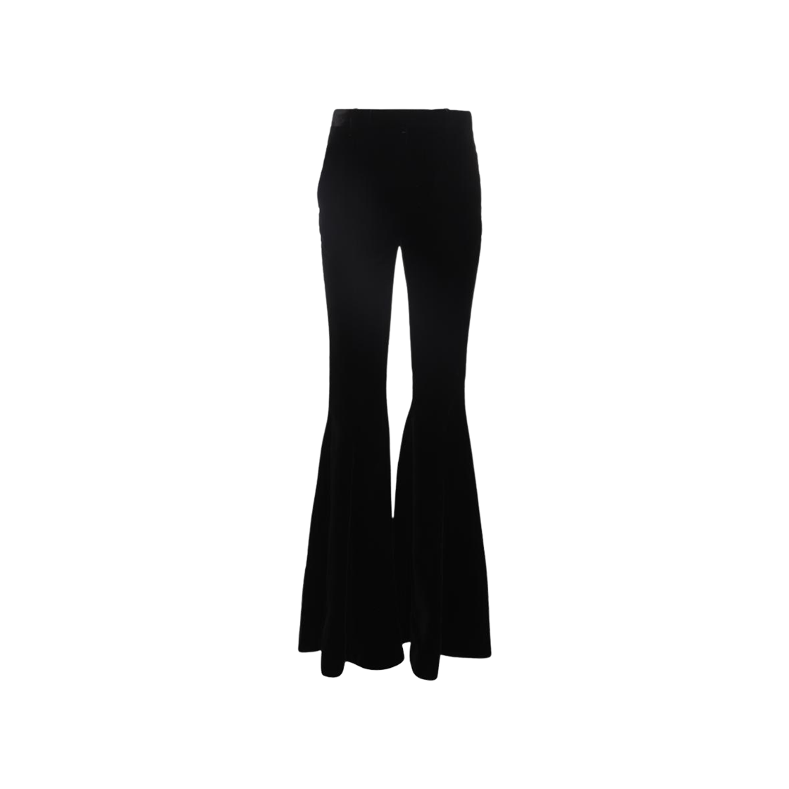 731723-Y525R-1000 (W) Saint Laurent High Waisted Trousers Black