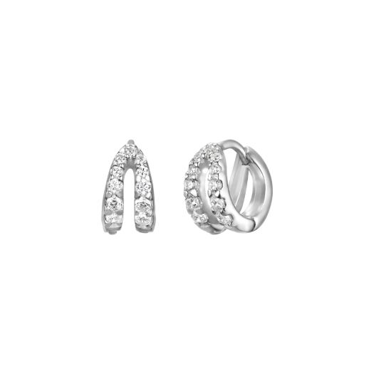 S06245 Byweekend Name Cubic Earring Silver