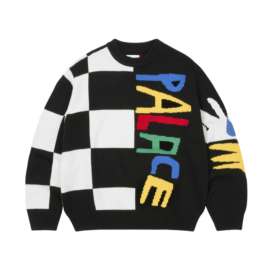 - Palace x JCC+ Knit Crew Black - 25SS
