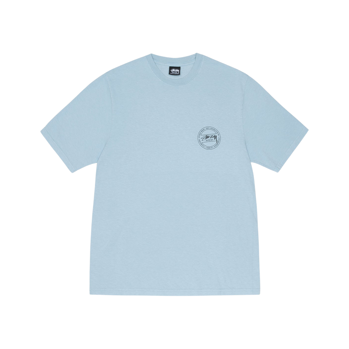 1905161 Stussy C Thru Pigment Dyed T-Shirt Baby Blue