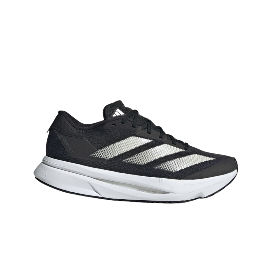 (W) 아디다스 아디제로 SL2 코어 블랙 제로 메탈릭((W) Adidas Adizero SL2 Core Black Zero Metalic) - 1
