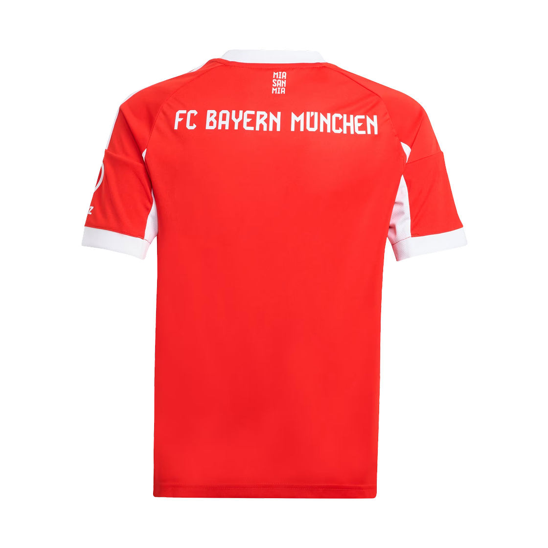 (키즈) 아디다스 FC 바이에른 뮌헨 2025/26 홈 저지 레드 - KR 사이즈 (논 마킹 버전)((Kids) Adidas FC Bayern Munchen 2025/26 Home Jersey Red - KR Sizing (Non Marking Ver.)) - 2