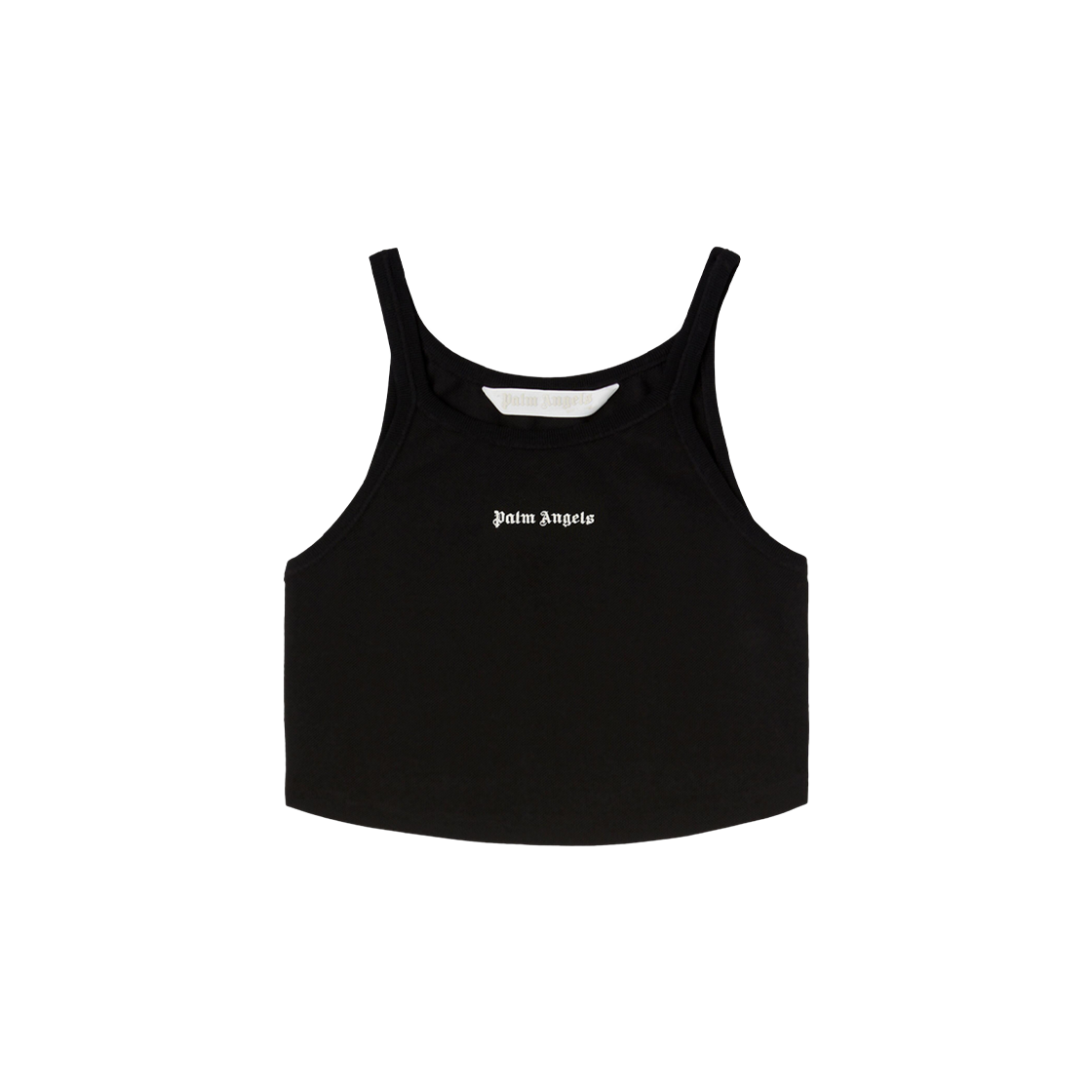 (W) 팜 엔젤스 클래식 로고 탱크탑 블랙((W) Palm Angels Classic Logo Tank Top Black) - 1