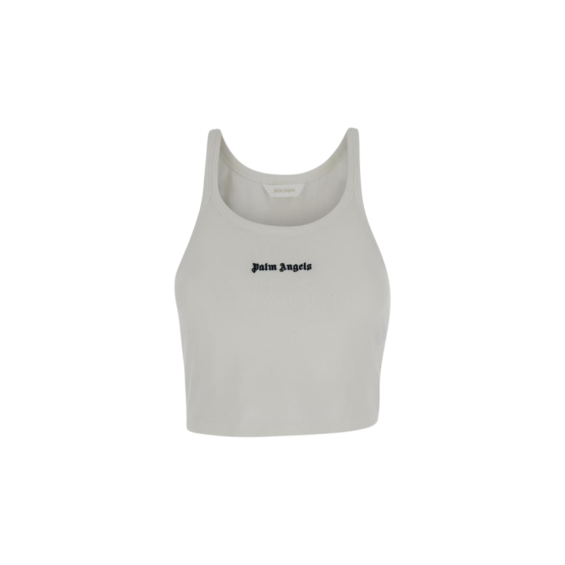 (W) 팜 엔젤스 클래식 로고 탱크탑 화이트((W) Palm Angels Classic Logo Tank Top White) - 1
