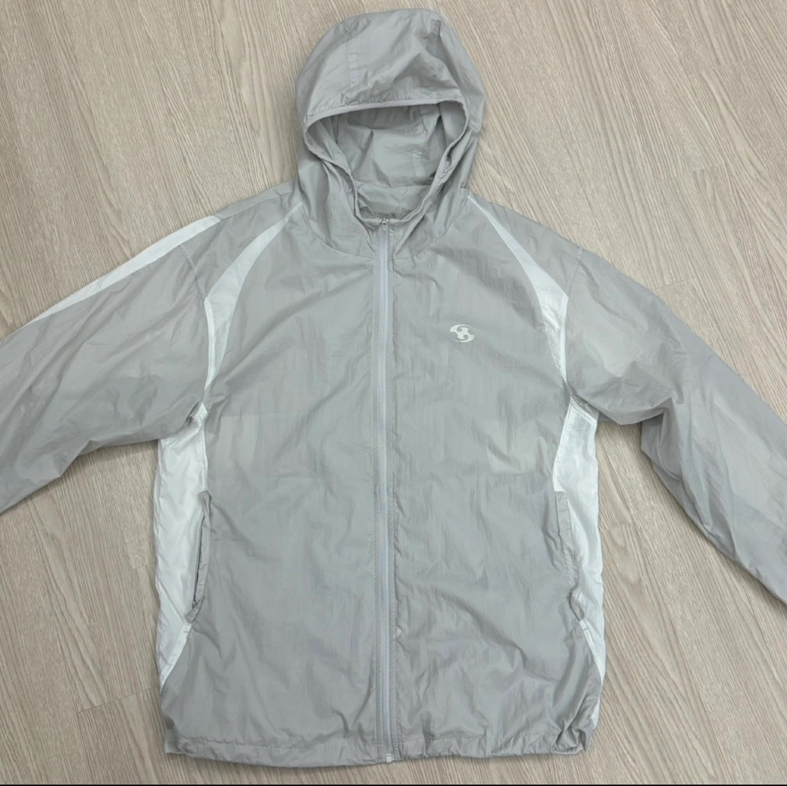 Sansan Gear Paneled Jacket Grey - 23SS 착용 스타일