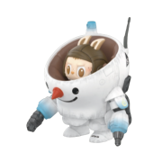 Pop Mart Labubu The Monsters x Kow Yokoyama Maschinen Krieger Series Snowman (Opened Case)