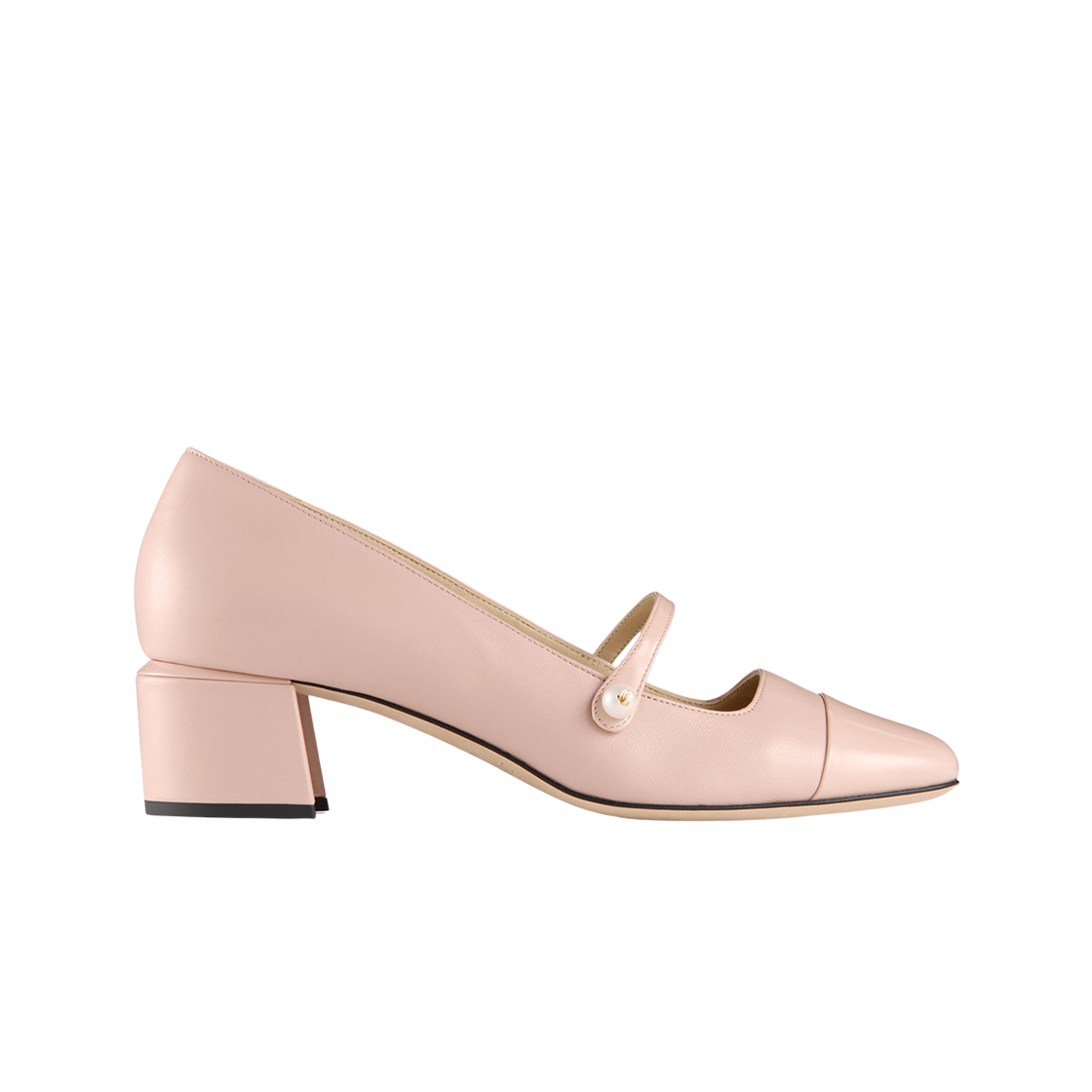 (W) 지미추 엘리사 45 레더 펌프스 마카롱((W) Jimmy Choo Elisa 45 Leather Pumps Macaron) - 1