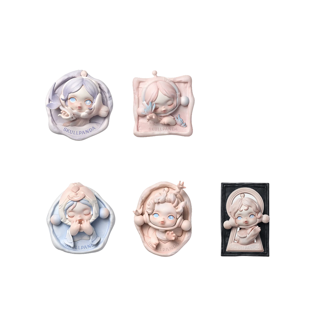 팝마트 스컬판다 더 패러독스 프리지 마그넷 시리즈 미개봉 랜덤박스 (4개입)(Pop Mart Skullpanda The Paradox Fridge Magnet Series Sealed Case (4 Blind Boxes)) - 2