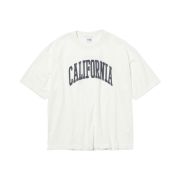 California General Store Eyelet Mesh Crew Neck T-shirt White - 25FW