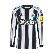 Adidas Newcastle United FC 2025/26 Home Long Sleeve Jersey Black White - KR Sizing (Non Marking Ver.)