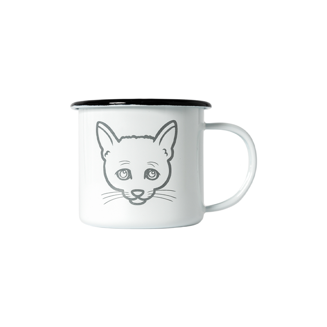 ARTBYUYA0018 Print Bakery Yuya Hashizume, Explorer Enamel Mug GRAY