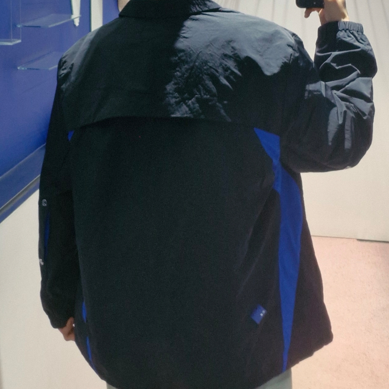 Converse x Ader Error Blazer Jacket Black 착용 스타일 - 4